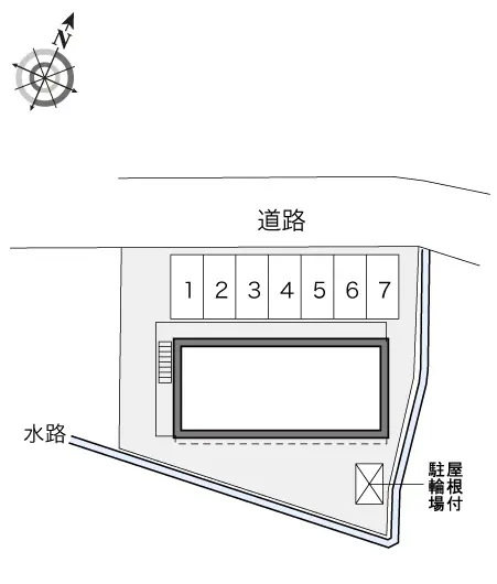 高崎市江木町 月極駐車場